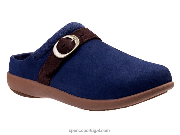 Spenco Footwear marinha camurça ashley 648F373 mulheres