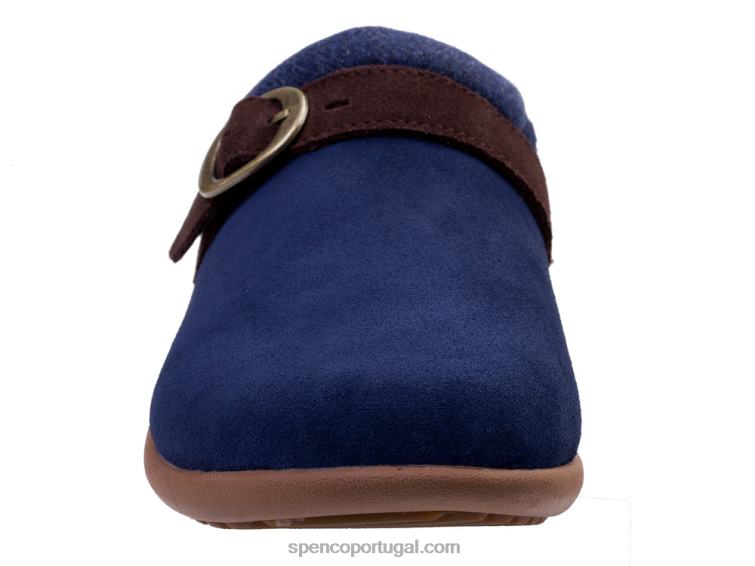 Spenco Footwear marinha camurça ashley 648F373 mulheres
