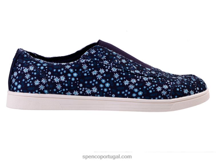 Spenco Footwear marinha flor de santa maria 648F510 mulheres