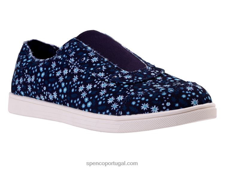 Spenco Footwear marinha flor de santa maria 648F510 mulheres