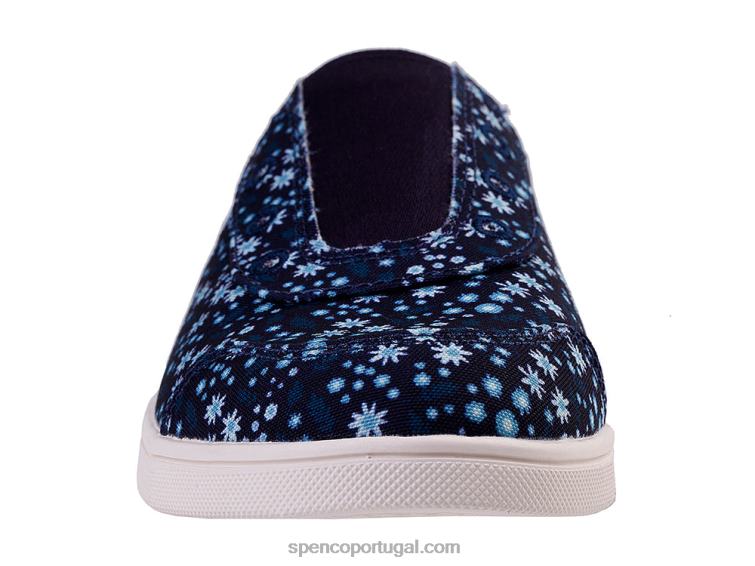 Spenco Footwear marinha flor de santa maria 648F510 mulheres
