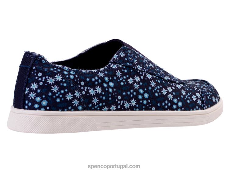 Spenco Footwear marinha flor de santa maria 648F510 mulheres