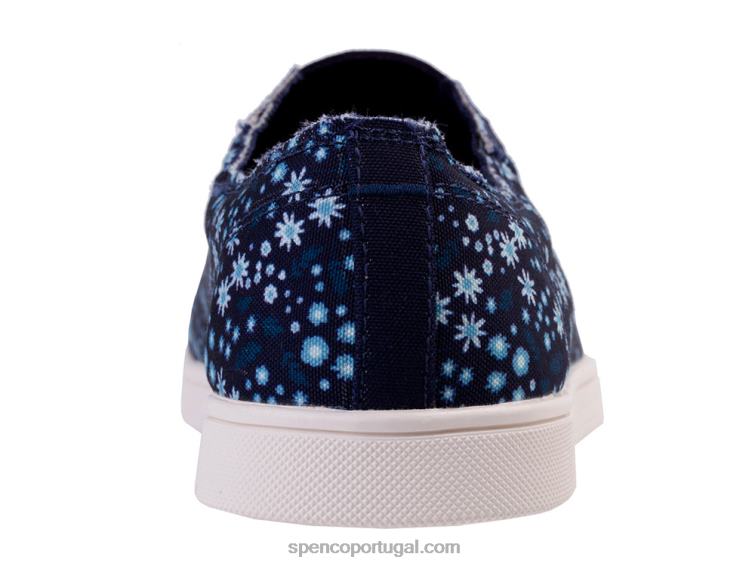 Spenco Footwear marinha flor de santa maria 648F510 mulheres