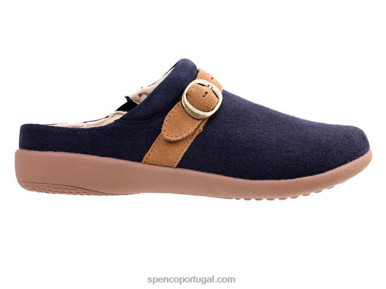 Spenco Footwear marinha lã ashley 648F438 mulheres