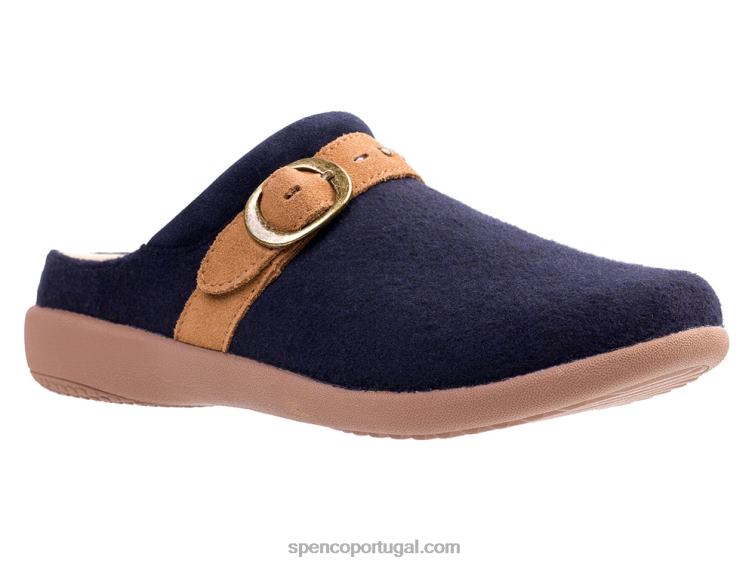 Spenco Footwear marinha lã ashley 648F438 mulheres