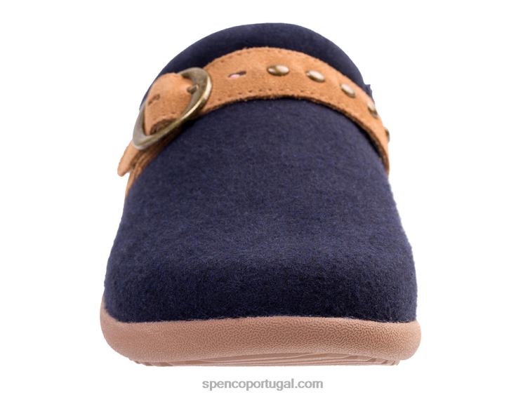Spenco Footwear marinha lã ashley 648F438 mulheres