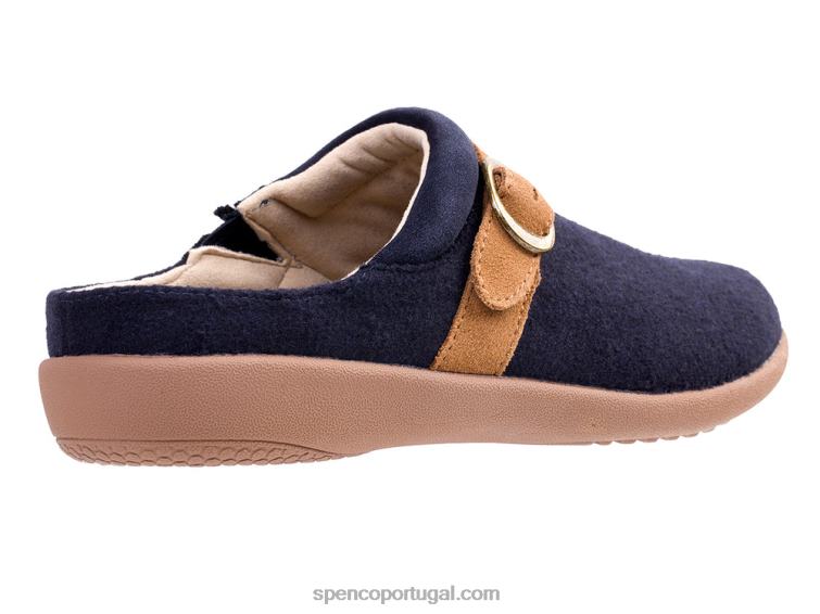 Spenco Footwear marinha lã ashley 648F438 mulheres