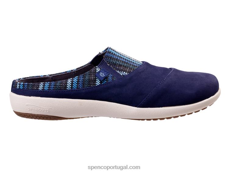 Spenco Footwear marinha siesta nuevo stripe 648F399 mulheres