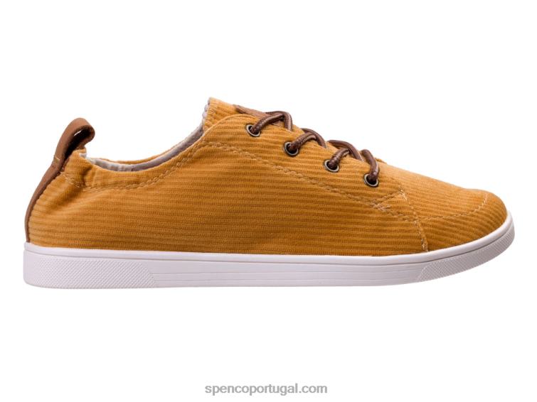 Spenco Footwear mostarda santa clara aconchegante 648F355 mulheres