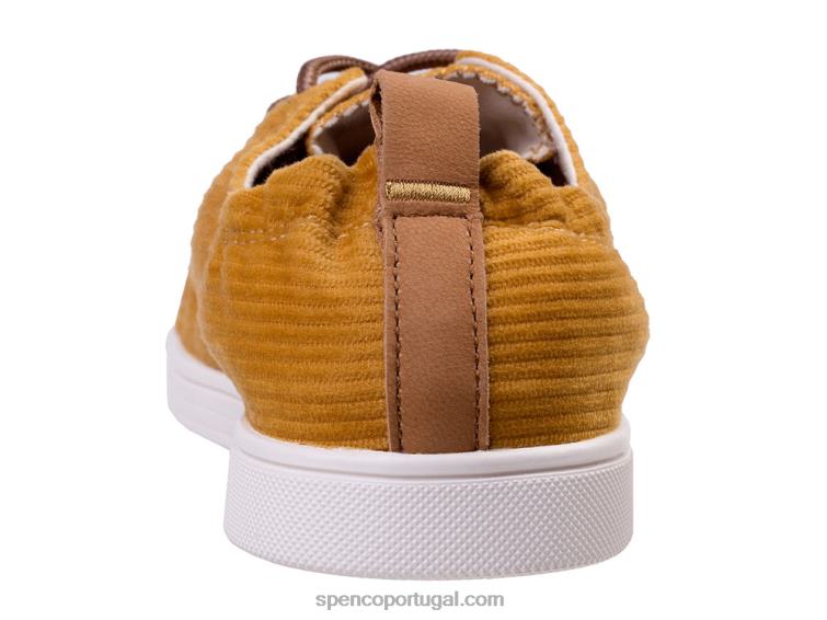 Spenco Footwear mostarda santa clara aconchegante 648F355 mulheres