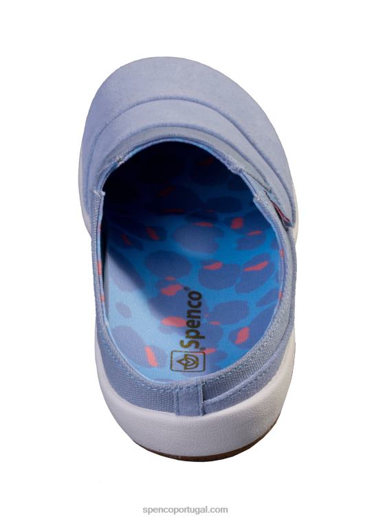 Spenco Footwear névoa azul sesta bokeh em camadas 648F629 mulheres