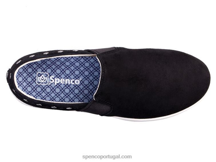 Spenco Footwear pedra azul rebite santa barbara clássico 648F488 mulheres