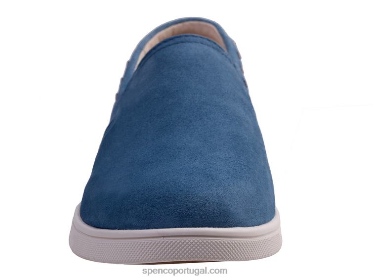 Spenco Footwear pedra azul rebite santa barbara clássico 648F488 mulheres