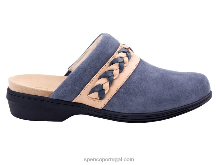 Spenco Footwear portão de ferro tamanco topanga 648F570 mulheres