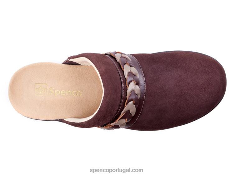 Spenco Footwear portão de ferro tamanco topanga 648F570 mulheres