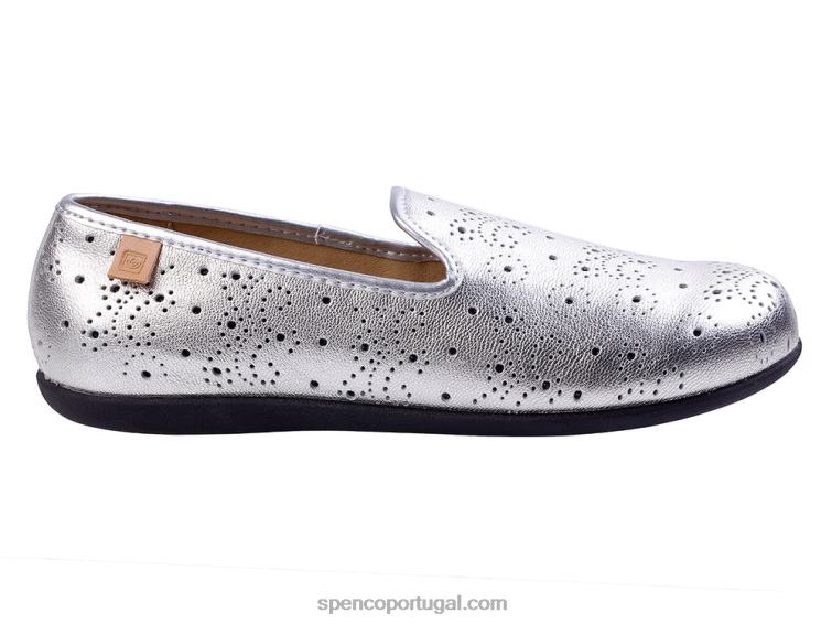 Spenco Footwear prata balé paisley sazonal 648F566 mulheres