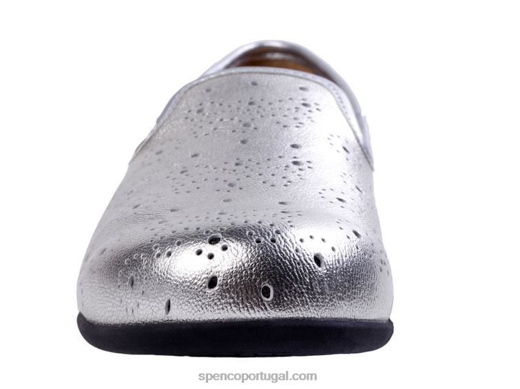 Spenco Footwear prata balé paisley sazonal 648F566 mulheres