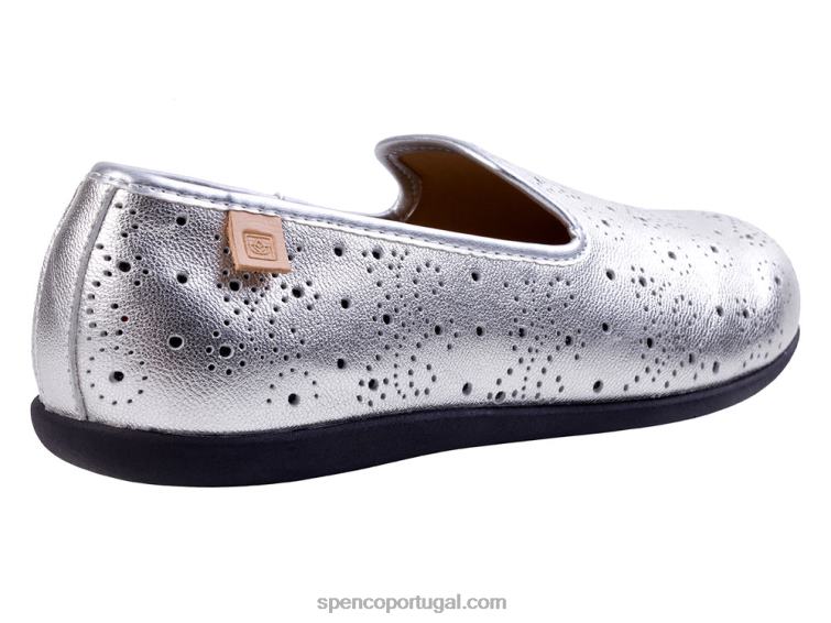 Spenco Footwear prata balé paisley sazonal 648F566 mulheres