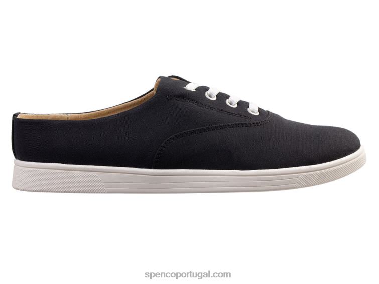 Spenco Footwear preto Khloe Kick Solids 648F314 mulheres