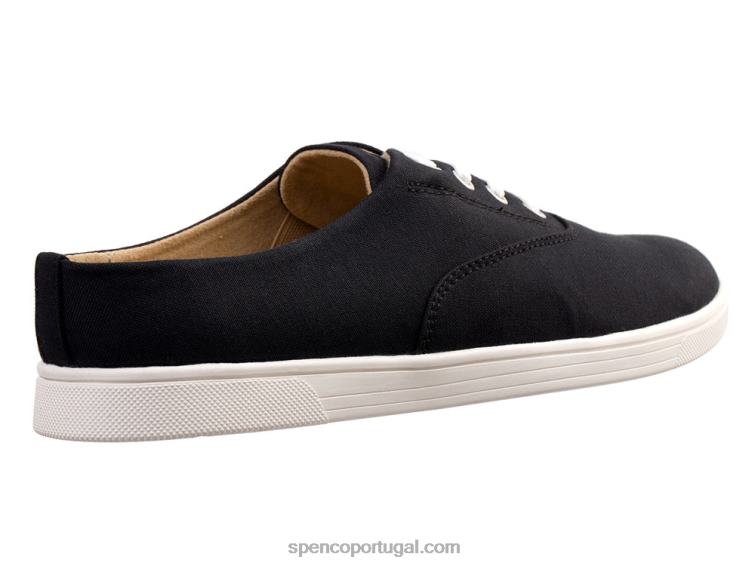 Spenco Footwear preto Khloe Kick Solids 648F314 mulheres