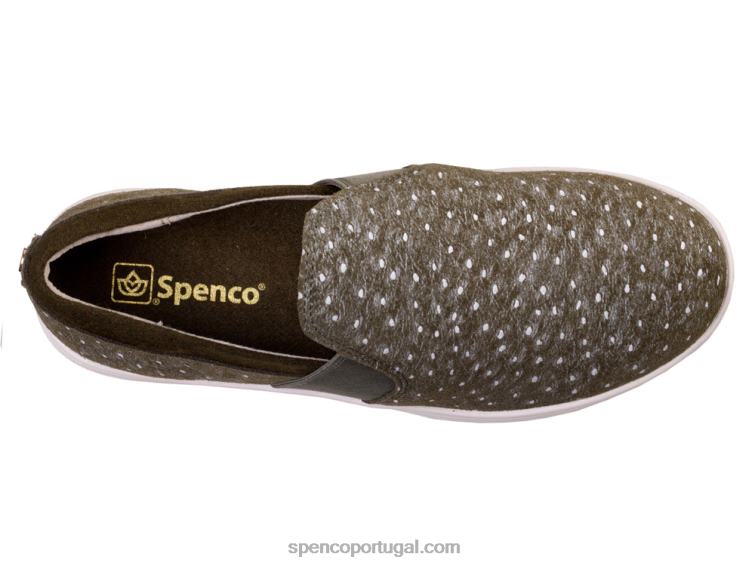 Spenco Footwear preto avestruz santa cruz 648F405 mulheres
