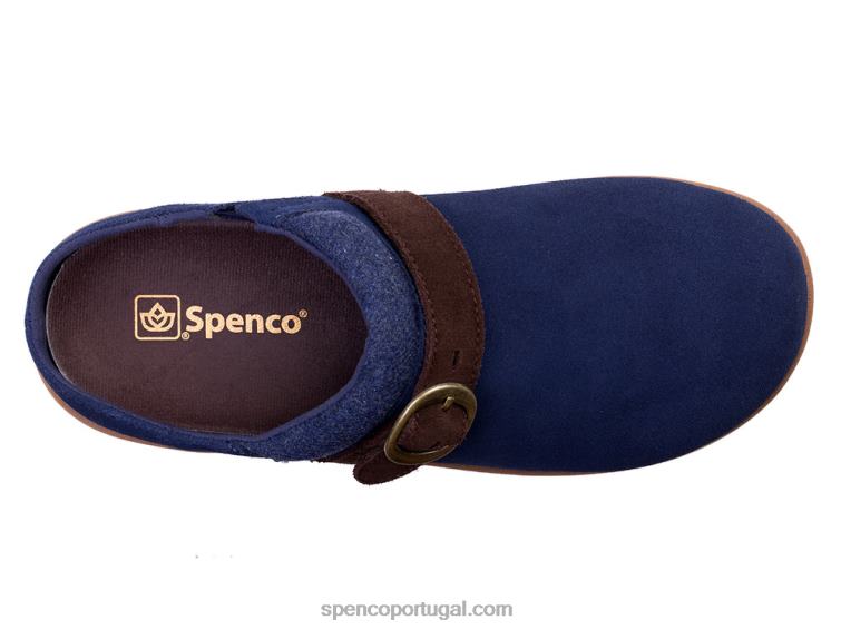 Spenco Footwear preto camurça ashley 648F371 mulheres