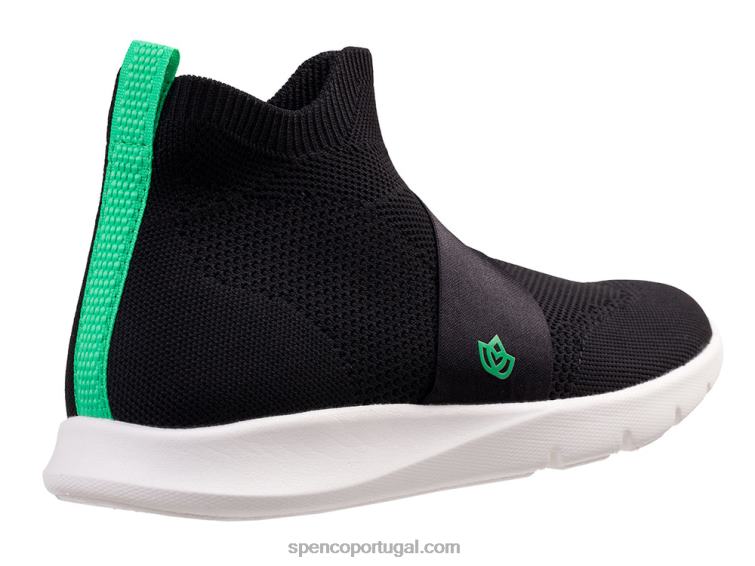 Spenco Footwear preto carma de luxo 648F361 mulheres