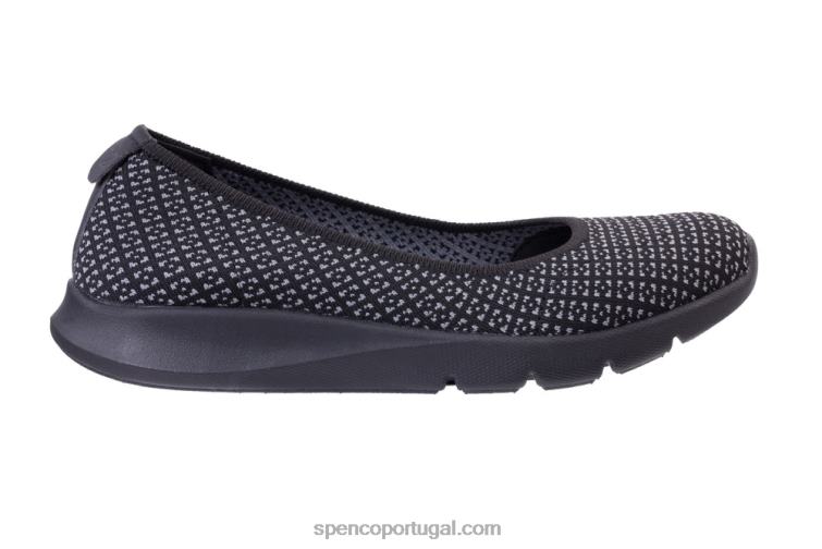 Spenco Footwear preto clássico de batik trecho diário 648F465 mulheres