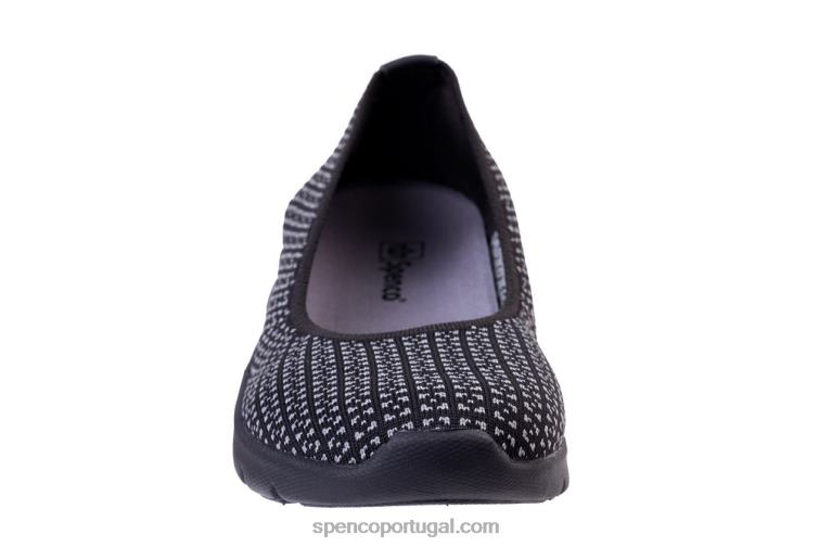 Spenco Footwear preto clássico de batik trecho diário 648F465 mulheres