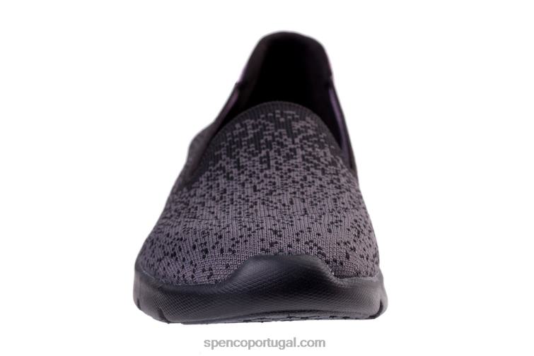 Spenco Footwear preto gradiente elástico épico clássico 648F455 mulheres
