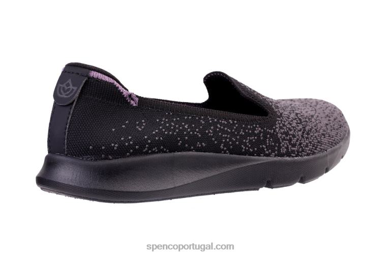 Spenco Footwear preto gradiente elástico épico clássico 648F455 mulheres