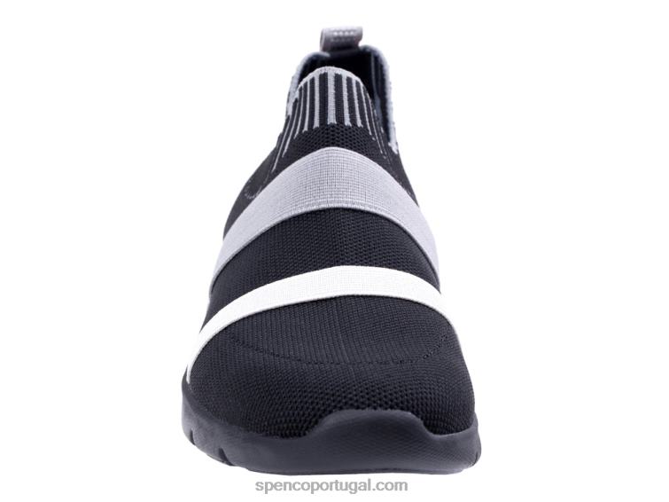 Spenco Footwear preto karma stretch clássico 648F586 mulheres