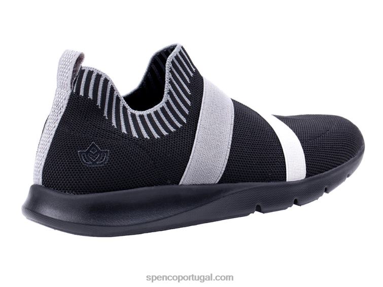 Spenco Footwear preto karma stretch clássico 648F586 mulheres
