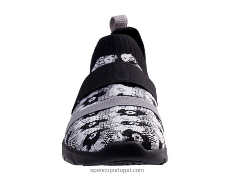 Spenco Footwear preto karma stretch floral 648F521 mulheres