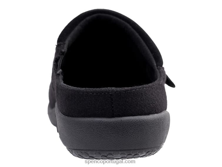 Spenco Footwear preto lã ashley 648F439 mulheres
