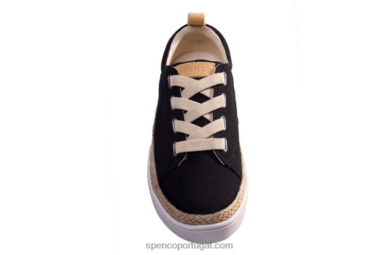 Spenco Footwear preto renda malibu 648F529 mulheres