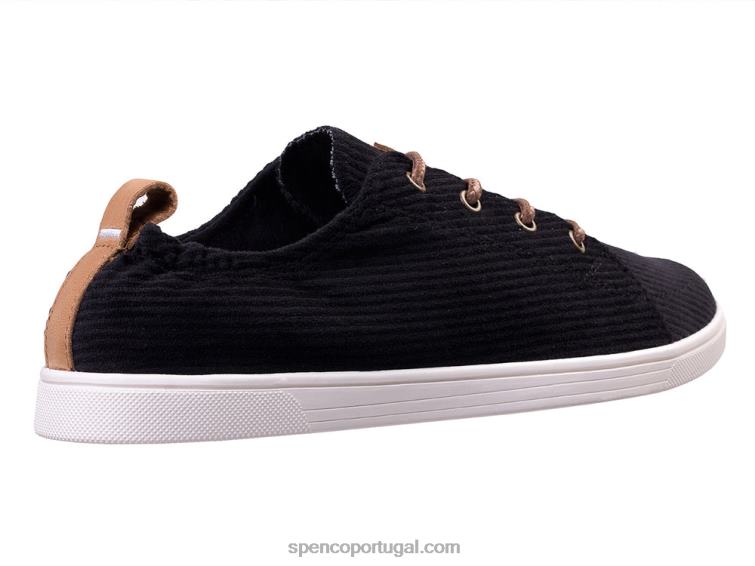 Spenco Footwear preto santa clara aconchegante 648F357 mulheres