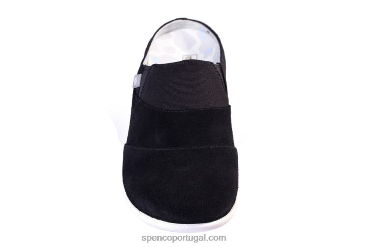 Spenco Footwear preto sesta bokeh em camadas 648F630 mulheres