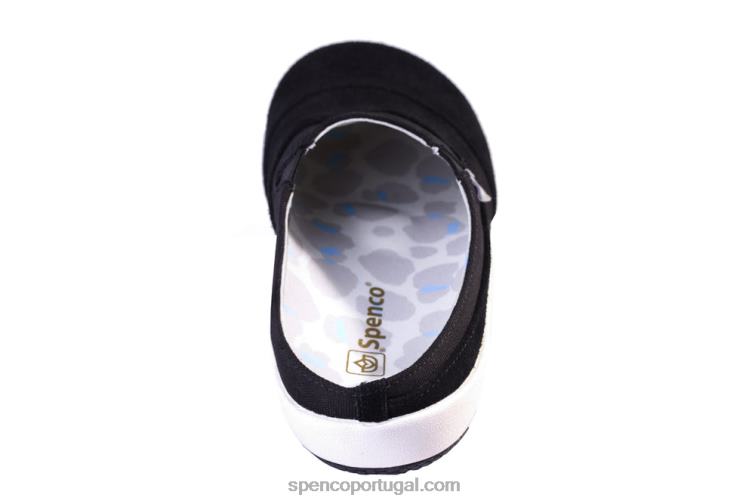 Spenco Footwear preto sesta bokeh em camadas 648F630 mulheres
