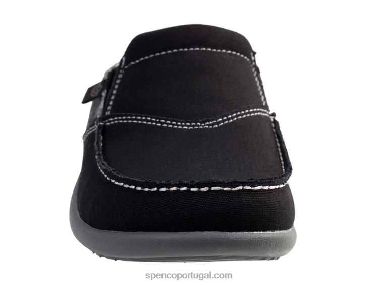 Spenco Footwear preto sesta vintage floral 648F296 mulheres