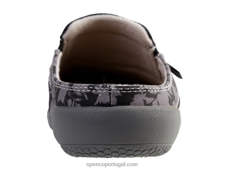 Spenco Footwear preto sesta vintage floral 648F296 mulheres