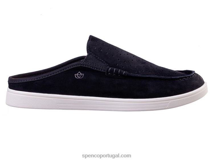 Spenco Footwear preto st. Maarten perfurado 648F383 mulheres