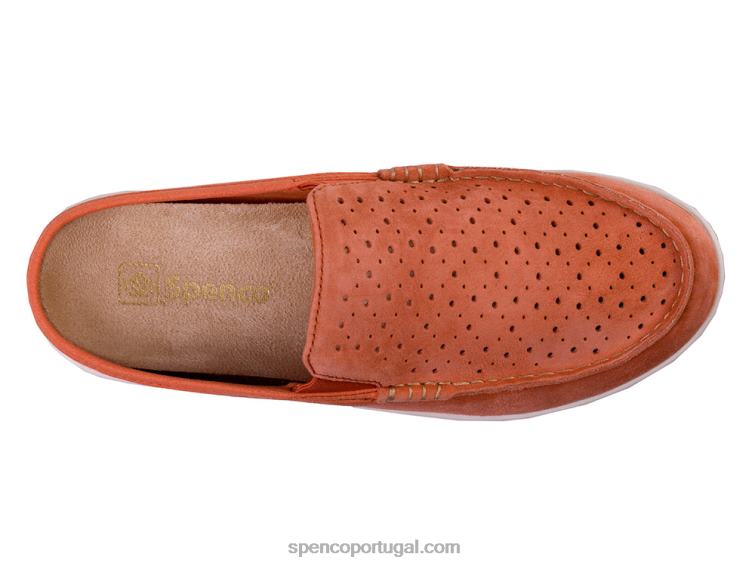 Spenco Footwear preto st. Maarten perfurado 648F383 mulheres
