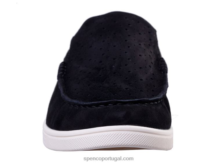 Spenco Footwear preto st. Maarten perfurado 648F383 mulheres