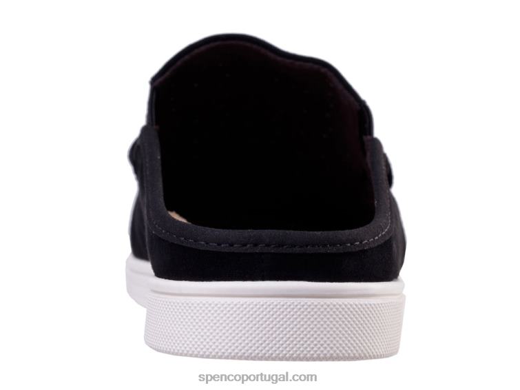 Spenco Footwear preto st. Maarten perfurado 648F383 mulheres