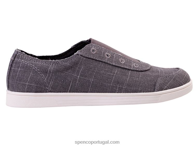Spenco Footwear preto tela de santa maria 648F513 mulheres