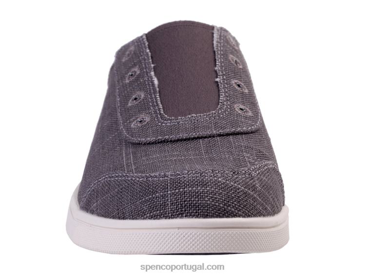 Spenco Footwear preto tela de santa maria 648F513 mulheres