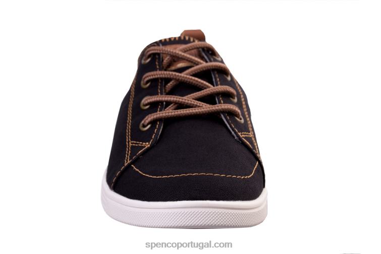 Spenco Footwear preto tela santa clara clássica 648F459 mulheres