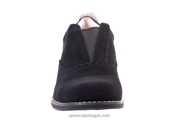 Spenco Footwear preto tiro do paraíso 648F536 mulheres