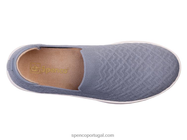 Spenco Footwear preto trecho de marinheiro 648F422 mulheres